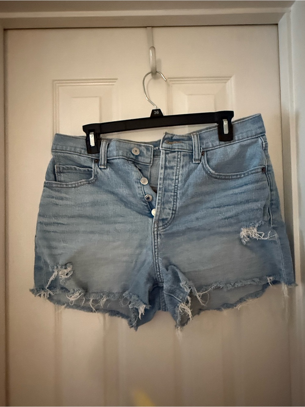 Old Navy light wash denim shorts